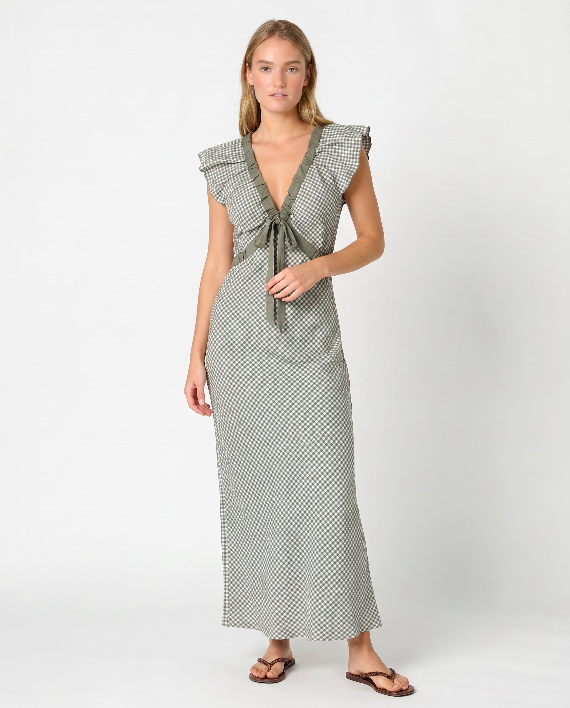 Vestido beige — Modas Carrusel