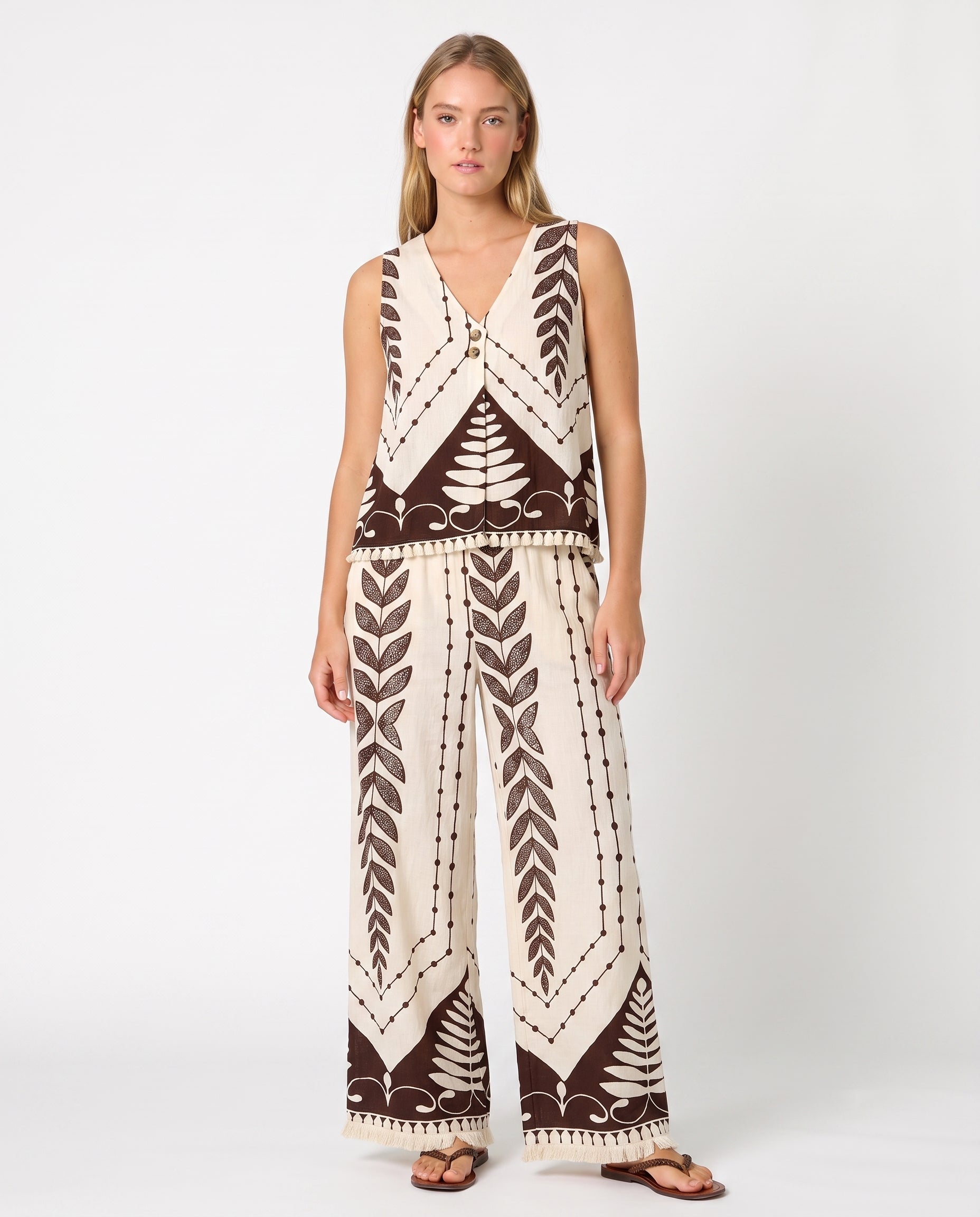 Conjunto beige — Modas Carrusel