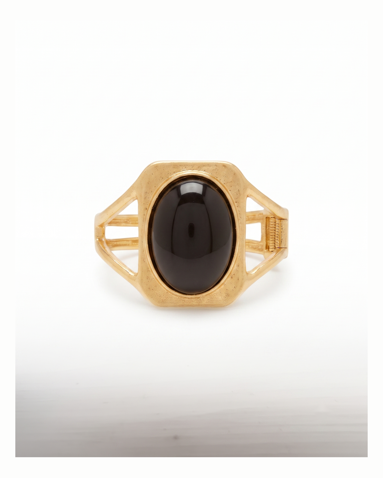 Anillo piedra negra