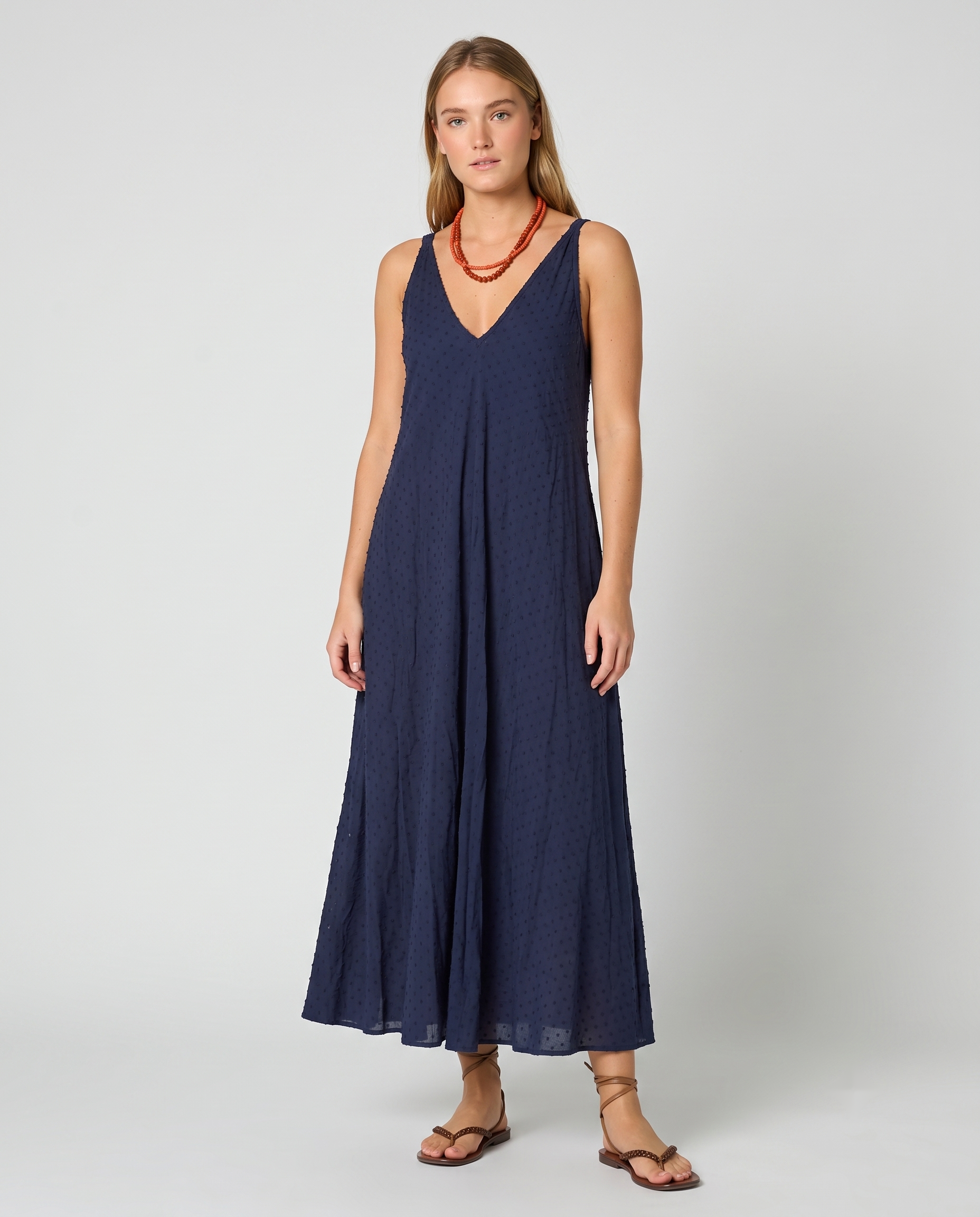 Vestido plumetis