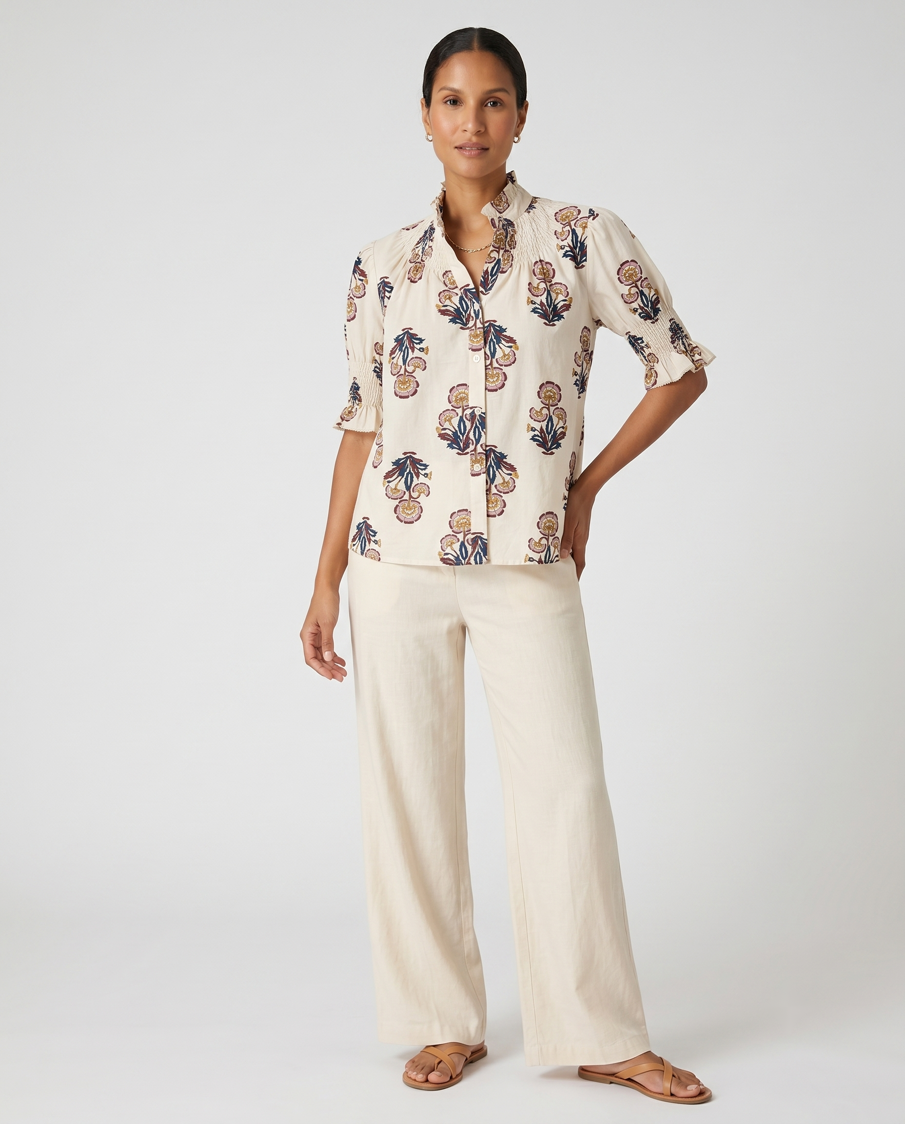 Blusa estampado floral