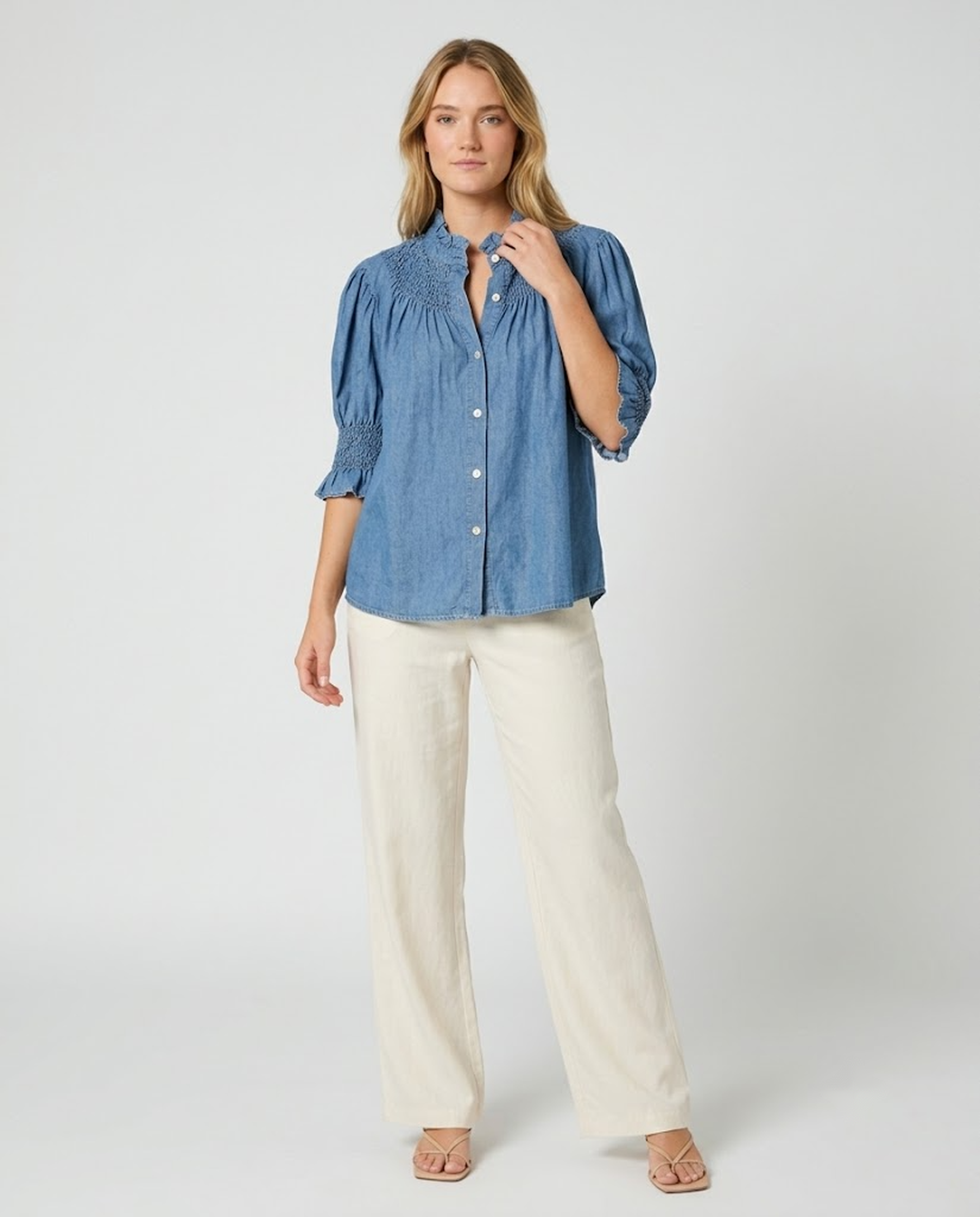 Blusa vaquera azul