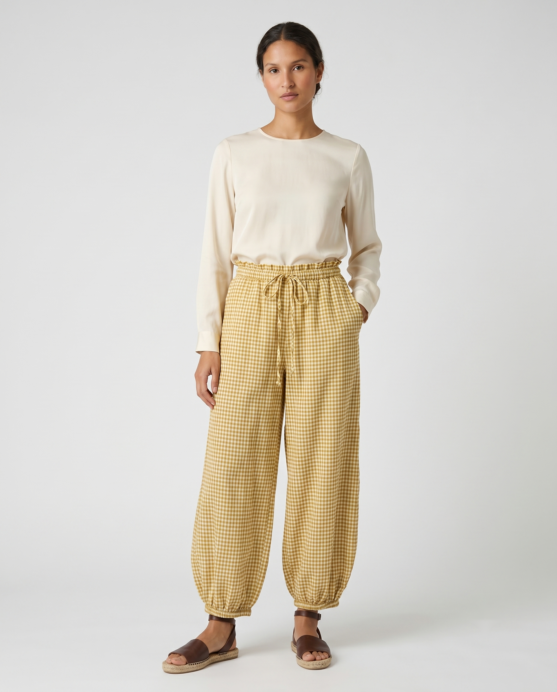 Pantalón mostaza