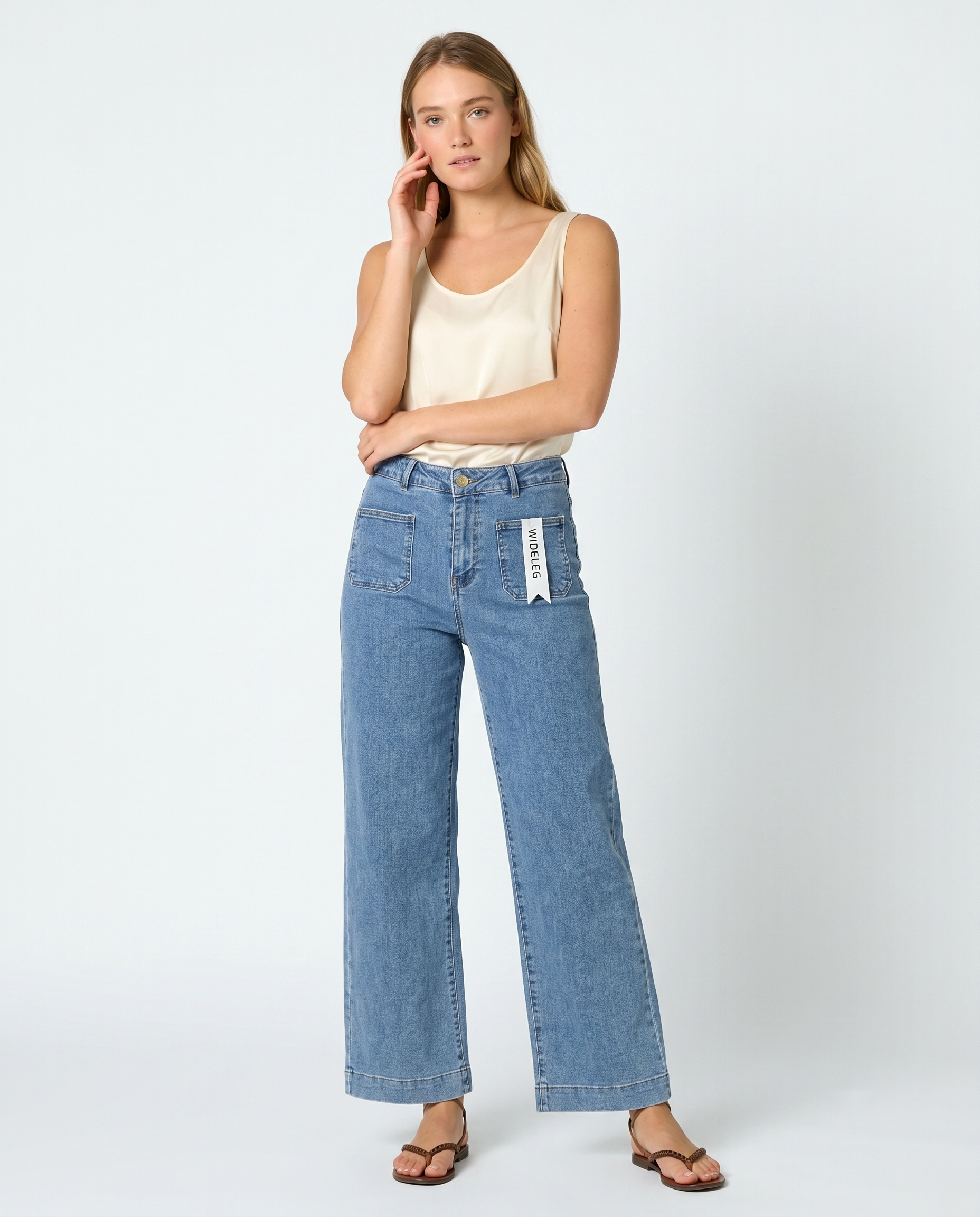Pantalón vaquero ancho