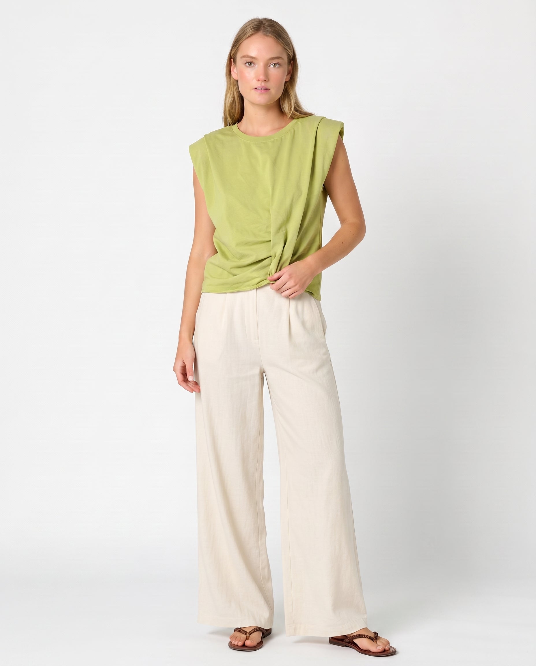 Camiseta pistacho — Modas Carrusel