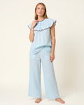 Conjunto Rayas Turquesa