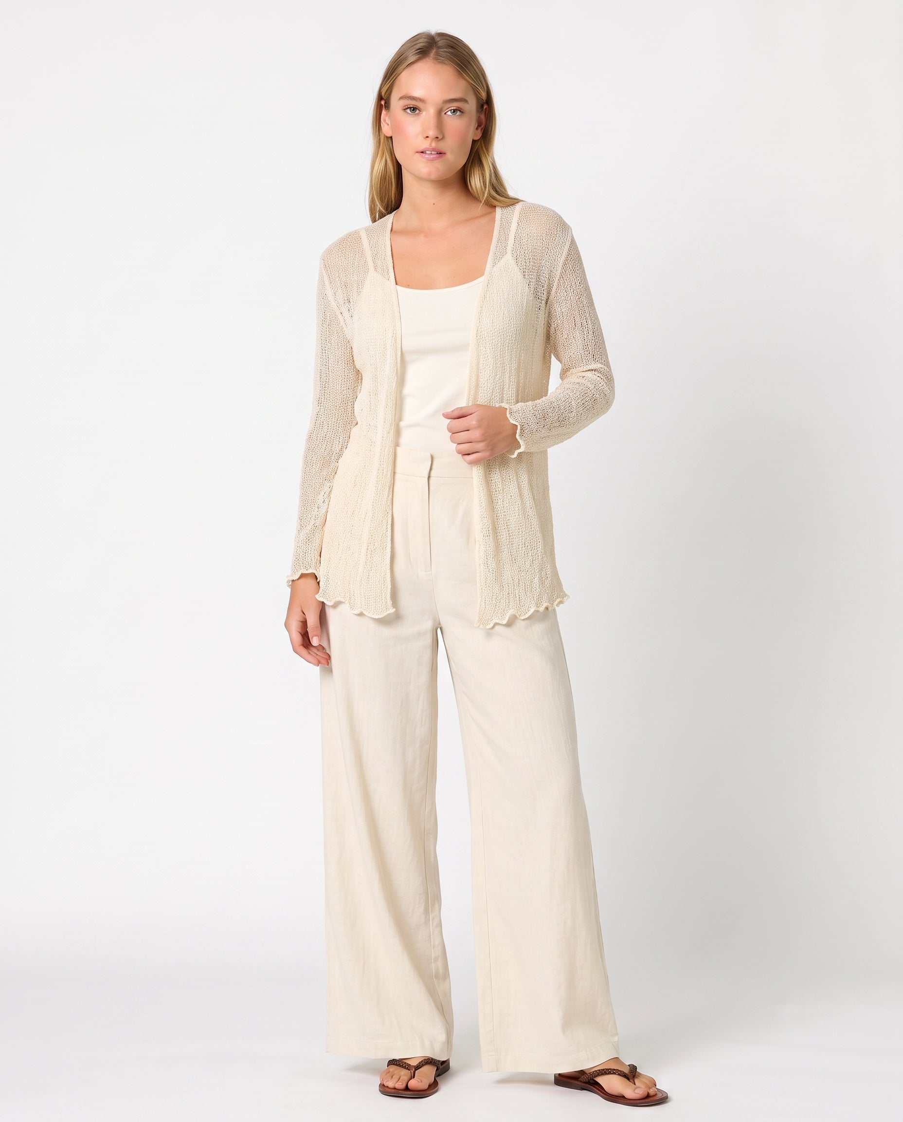 Rebeca invisible beige — Modas Carrusel