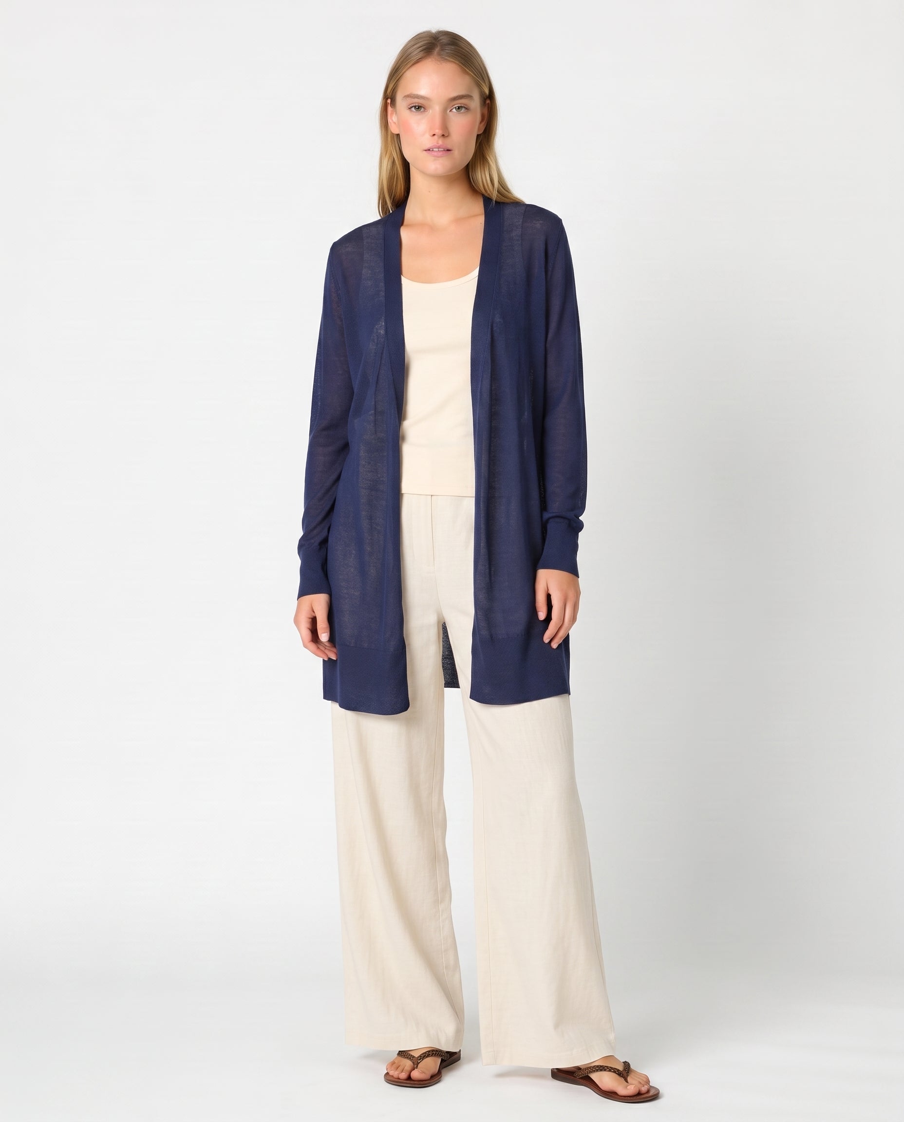 Rebeca tipo chaqueta azul marino — Modas Carrusel
